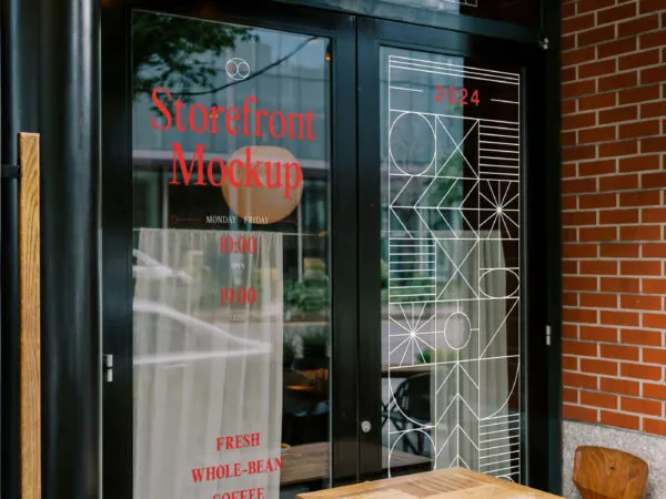Restaurant Window Mockup 1