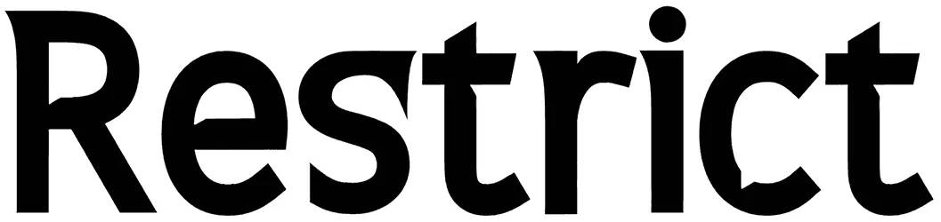 Restrict Font 1