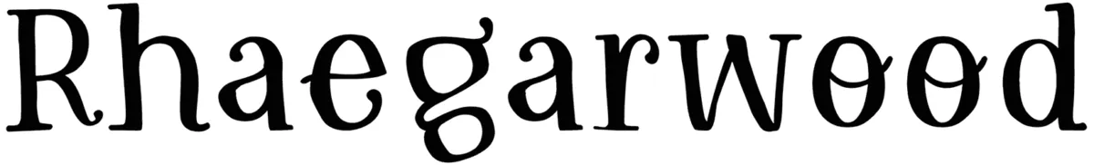 Rhaegarwood Font 1