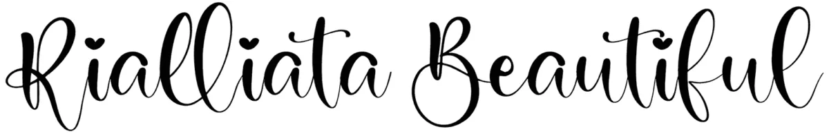 Rialliata Beautiful Font 1