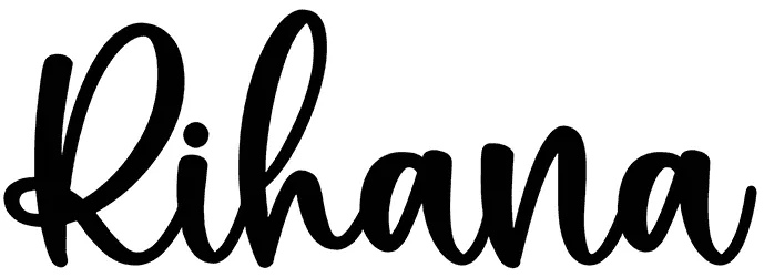 Rihana Font 1