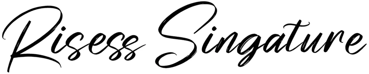 Risess Singature Font 1