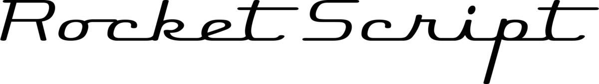 Rocket Script Font 1