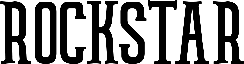Rockstar Font 1