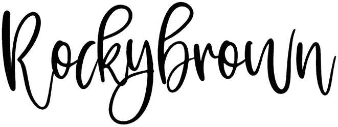 Rockybrown Font 1