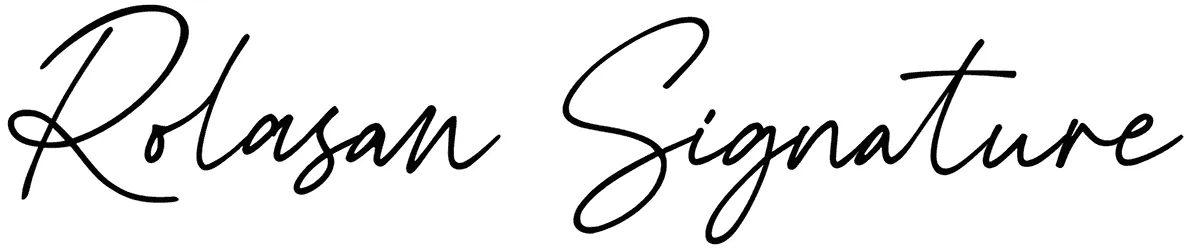 Rolasan Signature Font 1