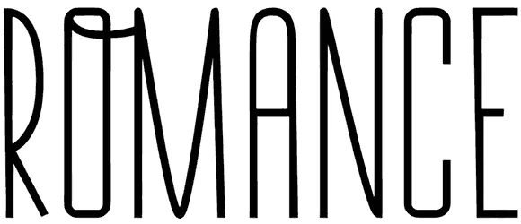 Romance Font 1