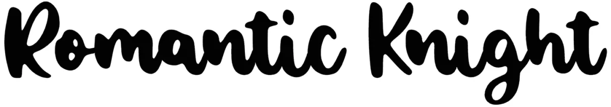 Romantic Knight Font 1