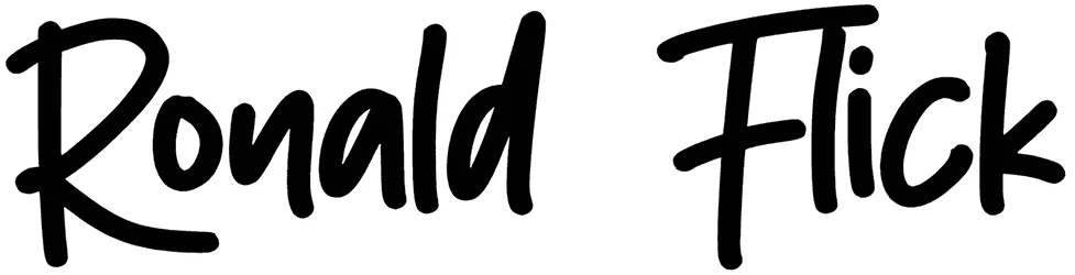 Ronald Flick Font 1