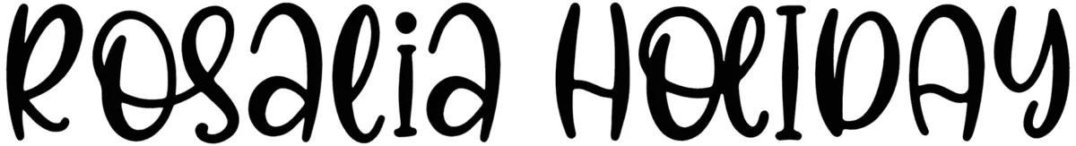 Rosalia Holiday Font 1