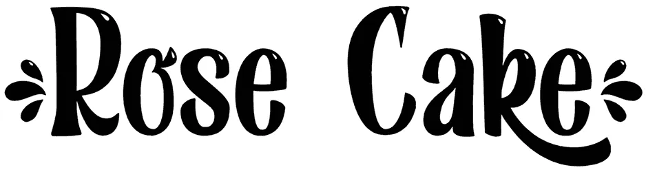 Rose Cake Font 1