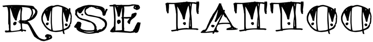 Rose Tattoo Font 1