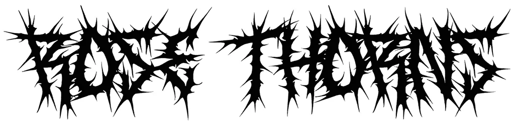 Rose Thorns Font 1