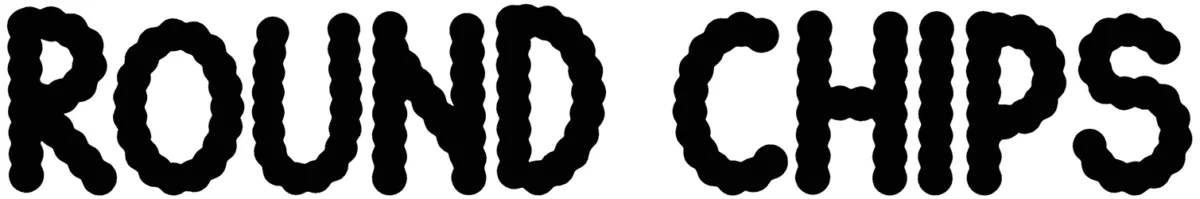 Round Chips Font 1