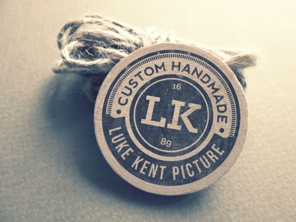 Round Vintage Logo Mockup 1 2