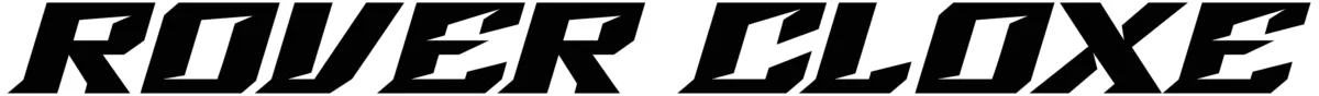 Rover Cloxe Font 1