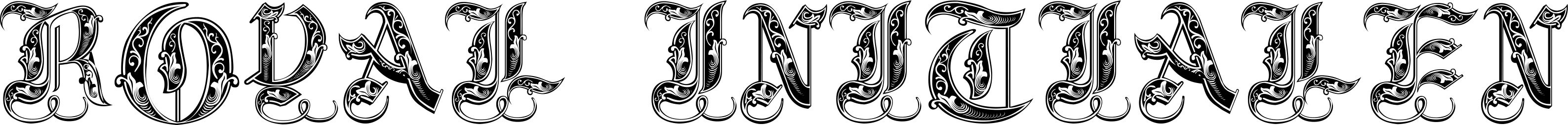 Royal Initialen Font 1