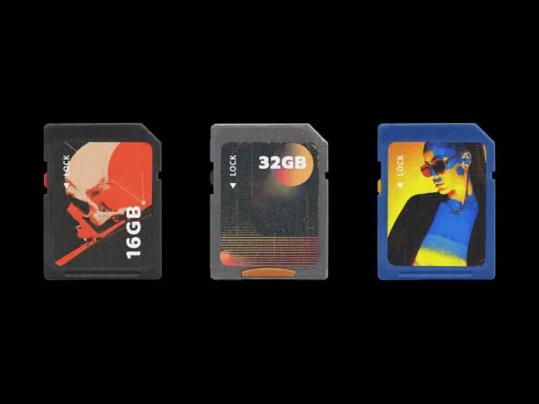 SD Card Mockup Pack 1