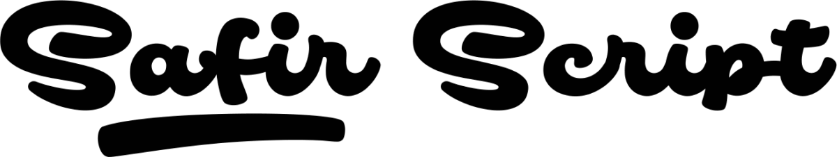 Safir Script Font 1