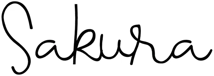 Sakura Font 1