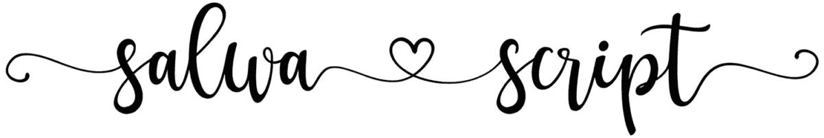 Salwa Script Font 1