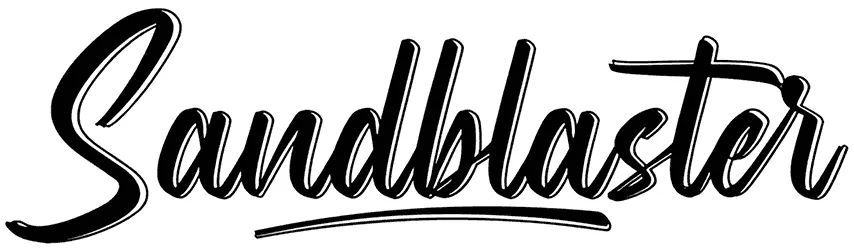 Sandblaster Font 1