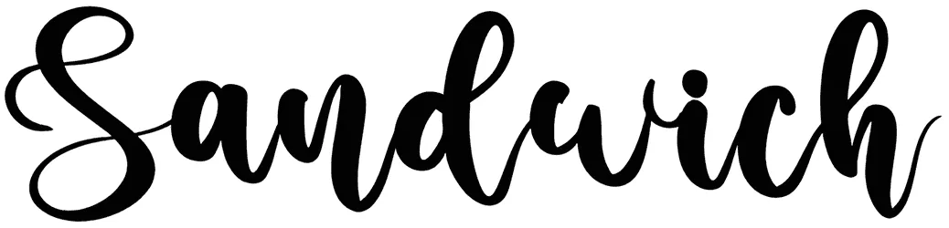 Sandwich Font 1