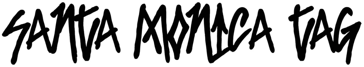 Santa Monica Tag Font 1
