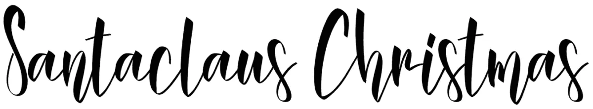 Santaclaus Christmas Font 1