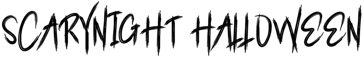 Scarynight Halloween Font 1