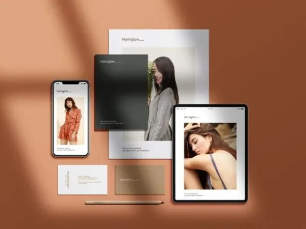 Scene Creator Mockup Featuring Stationery Laid in Top View 1