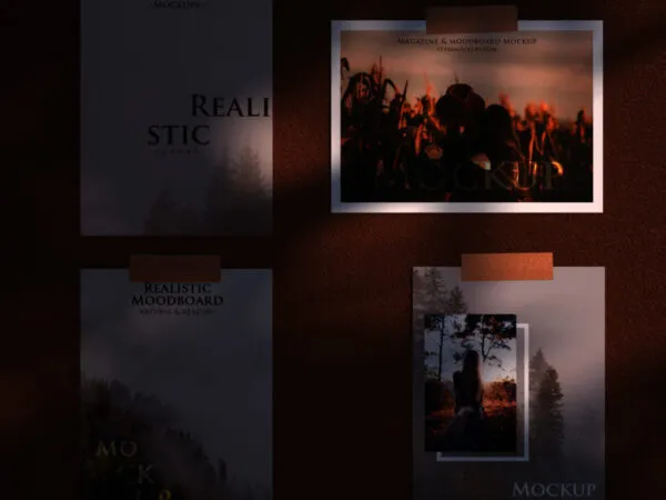 Scene Creator Mood Board Mockup 1