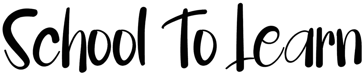 School To Learn Font 1