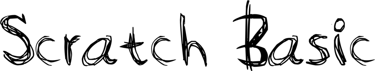 Scratch Basic Font 1