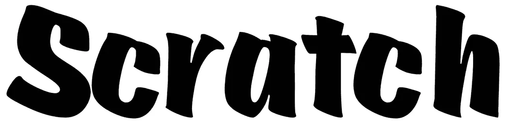 Scratch Font 1