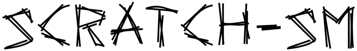 Scratch SM Font 1