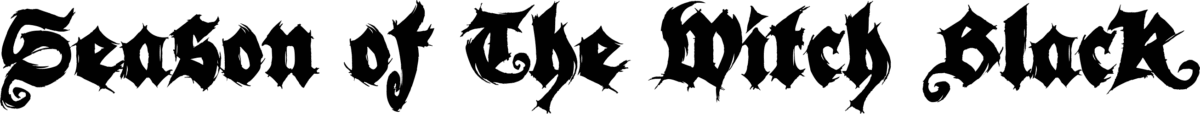 Season of the Witch Black Font 1