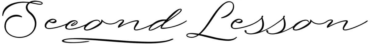 Second Lesson Font 1