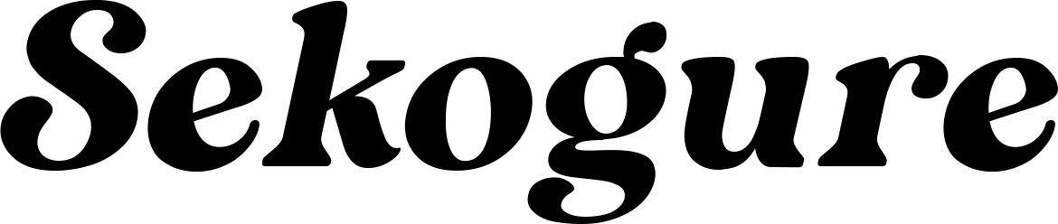Sekogure Font 1