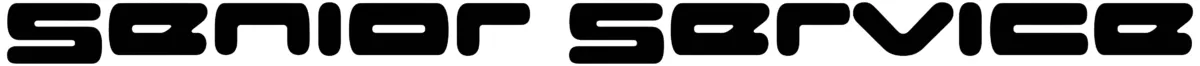 Senior Service Font 1