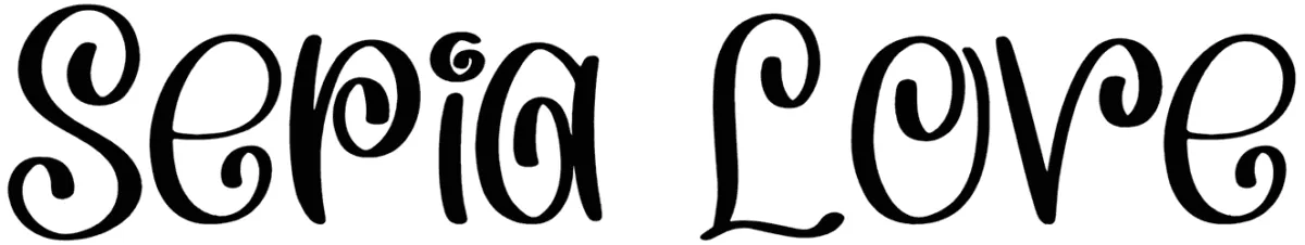Sepia Love Font 1