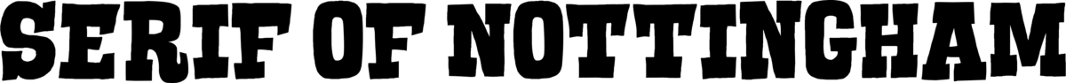 Serif of Nottingham Font 1