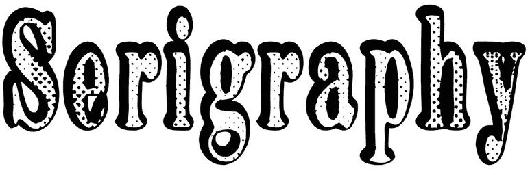 Serigraphy Font 1