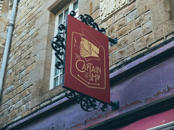 Set of Outdoor City View Signs and Facades Mockup 1