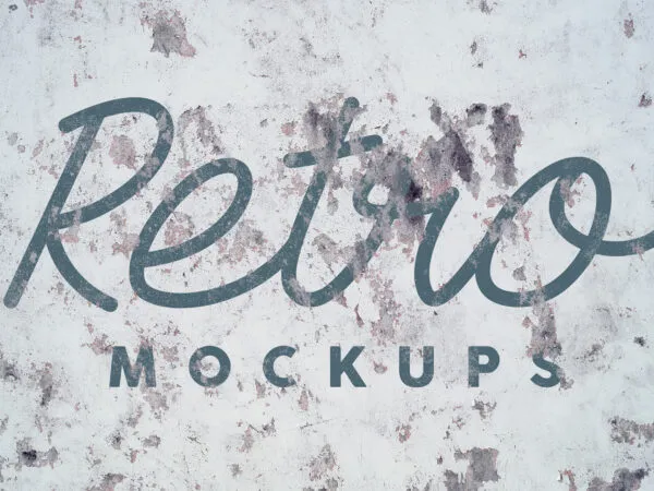 Set of Three Retro Walls Mockup 1