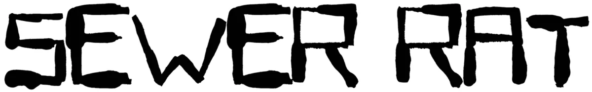 Sewer Rat Font 1