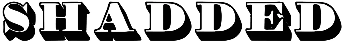 Shadded TFB Font 1