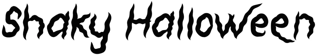 Shaky Halloween Font 1