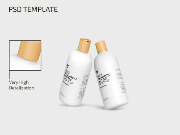 Shampoo Bottle Mockup 1