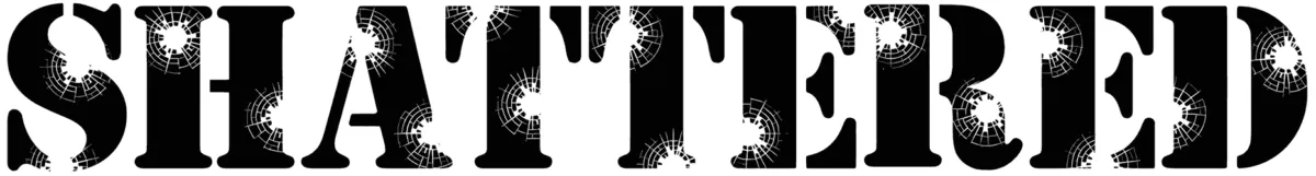 Shattered Font 1